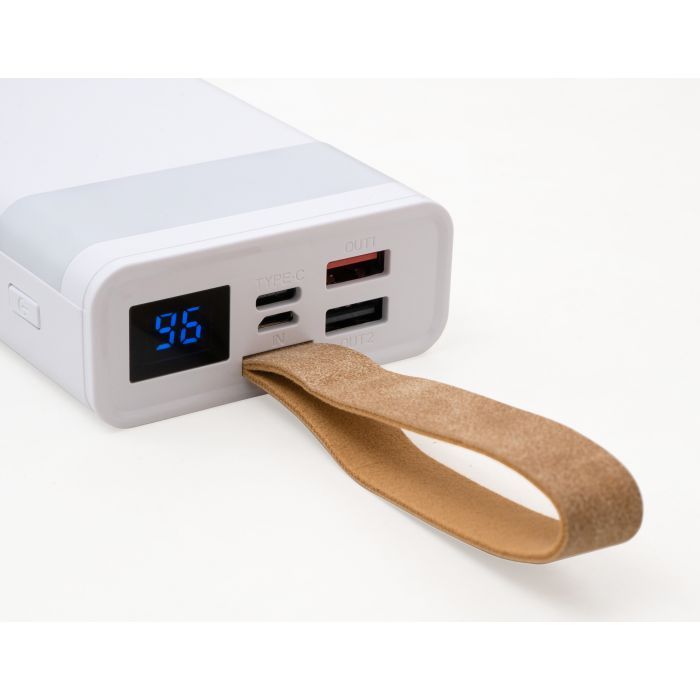 Батарея универсальная MIF 20000mAh, White (BJ18 / K5388 / 44504) изображение 5