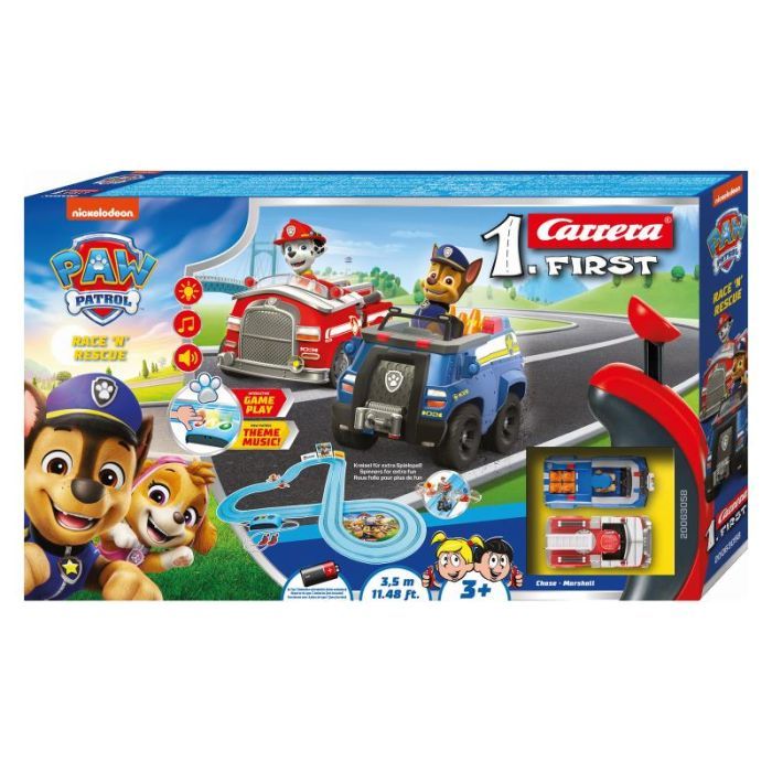 Автотрек Carrera First Paw Patrol Перегони і порятунок (CR-20063058) зображення 2