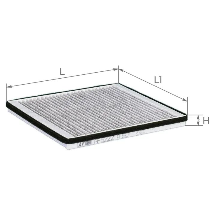 Фильтр салона ALPHA FILTER AF5222a