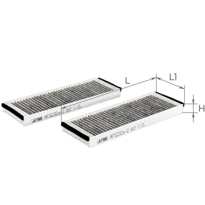 Фильтр салона ALPHA FILTER AF5232a-2