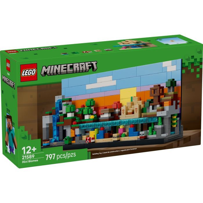 Конструктор LEGO Minecraft Минибиомы (21589)