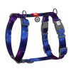 Шлея для собак WAUDOG H-подібна анатомічна Nylon з QR адресником "NASA21" пластиковий фастекс XL (347-0148)