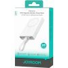 Батарея универсальная JOYROOM Magnetic Wireless 10000mAh 20W QC, USB-C In/Out White (JR-PBM01 / 6941237112545) изображение 5