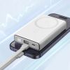 Батарея универсальная JOYROOM Magnetic Wireless 10000mAh 20W QC, USB-C In/Out White (JR-PBM01 / 6941237112545) изображение 7