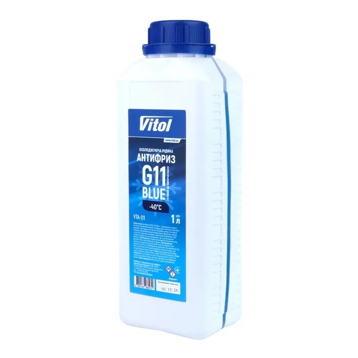 Антифриз VITOL G11 Blue 1л (VTA-111) зображення 2