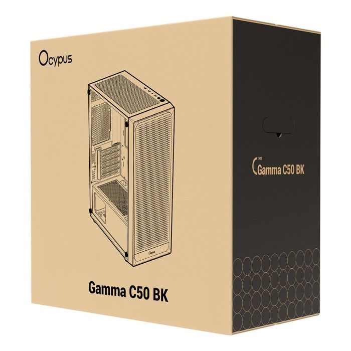 Корпус для ПК OCYPUS GAMMA C50 BK (GAMMA-C50-BKG000XX-GL) изображение 10