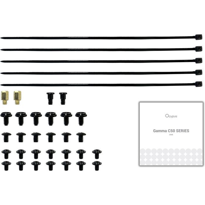 Корпус для ПК OCYPUS GAMMA C50 BK (GAMMA-C50-BKG000XX-GL) изображение 10