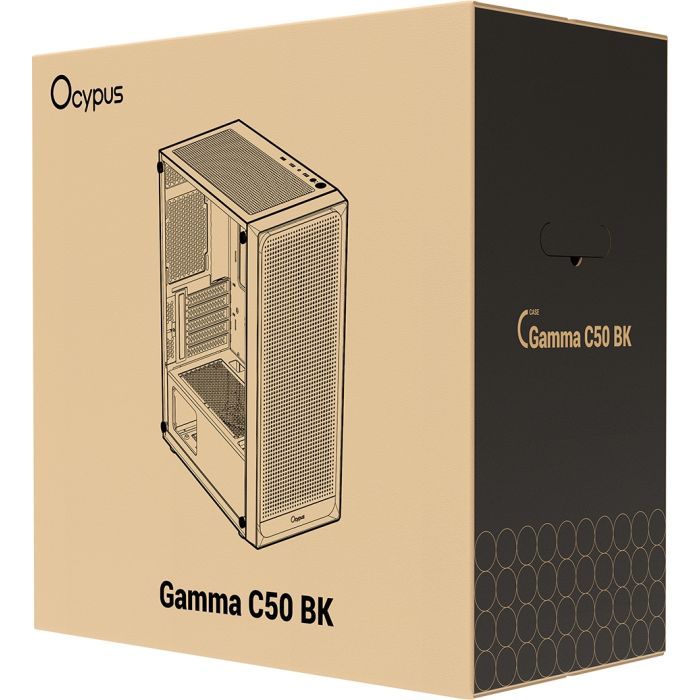Корпус для ПК OCYPUS GAMMA C50 BK (GAMMA-C50-BKG000XX-GL) изображение 9
