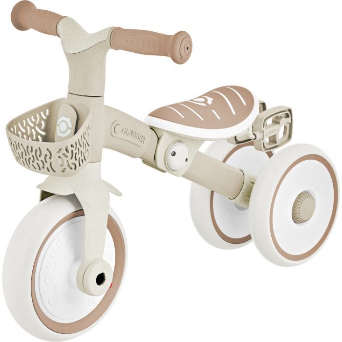 Дитячий велосипед Globber Learning trike plus 2 в 1 кокосовий (737-466) зображення 4