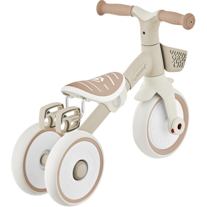 Дитячий велосипед Globber Learning trike plus 2 в 1 кокосовий (737-466) зображення 5