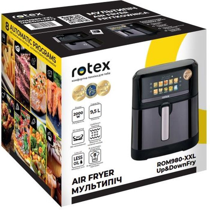 Мультипіч Rotex ROM980-XXL Up&DownFry зображення 8