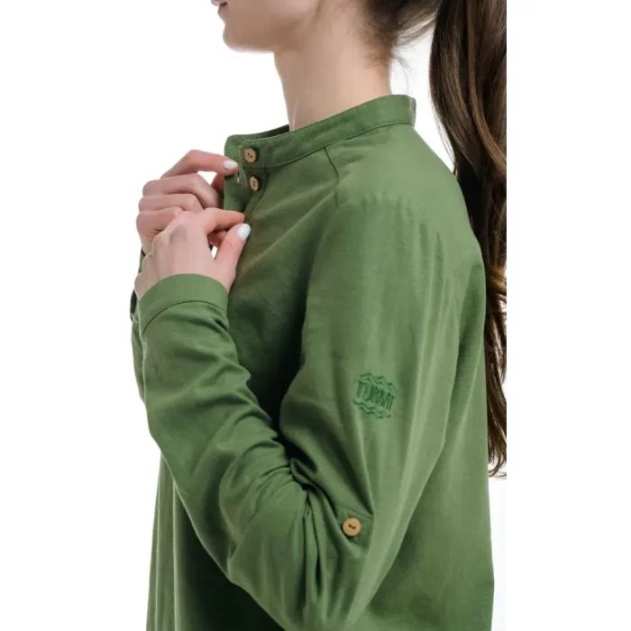 Сорочка Turbat Madeira Hemp Wmn bronze green - XS - зелений (012.004.4209) изображение 4