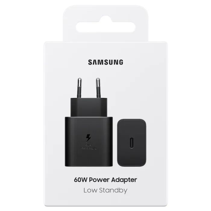 Зарядное устройство Samsung USB-C PD60W PPS black (EP-T6010NBEGWW) изображение 5