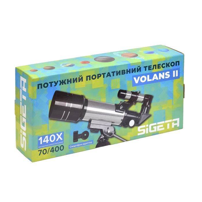 Телескоп Sigeta Volans II 70/400 AZ (65344) зображення 10