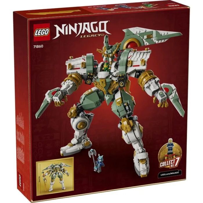 Конструктор LEGO Ninjago Робот-титан Ллойда к 15-летию (71860) изображение 10