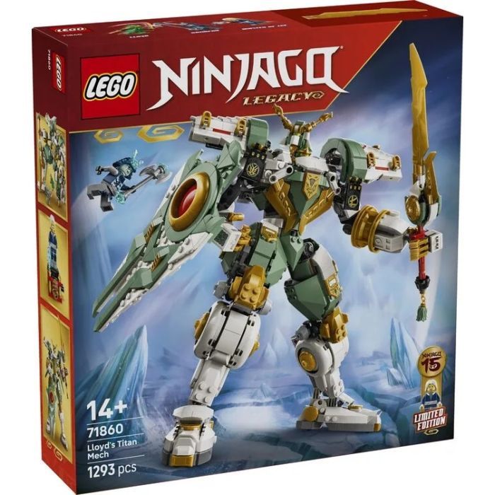 Конструктор LEGO Ninjago Робот-титан Ллойда к 15-летию (71860)