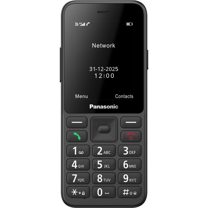 Мобильный телефон Panasonic KX-TU260 Black (KX-TU260EXB) изображение 2