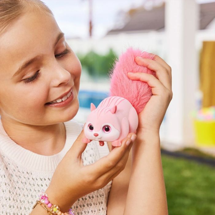 Интерактивная игрушка Pets & Robo Alive Pets alive S1 Белочка розовая (9565B) изображение 5