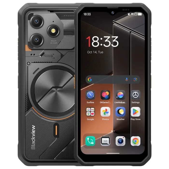 Мобильный телефон Blackview FORT 100 8/128GB Black (6931548325185)