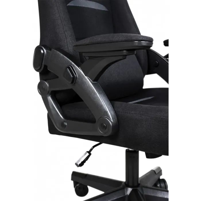 Кресло игровое GT Racer X-5993-1 Black (X-5993-1 Fabric Black) изображение 8