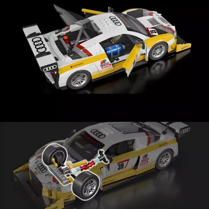 Конструктор Mattel Brick Shop Elite Audi R8 LMS (JFT18) зображення 7