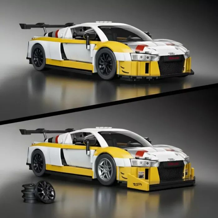 Конструктор Mattel Brick Shop Elite Audi R8 LMS (JFT18) зображення 8
