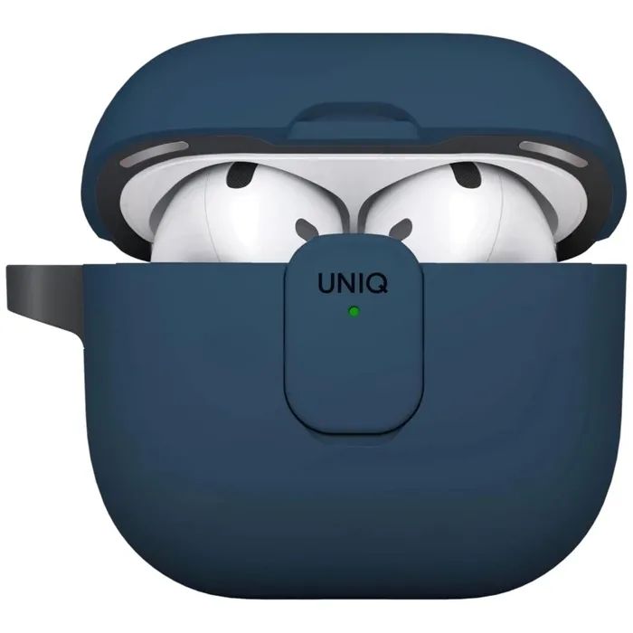 Чехол для наушников Uniq Clyde для AirPods 4 Lock Case Blue (8886463693209) изображение 3