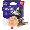 Игрушка для кошек Waucat Fun Melodic Птичка бежевая со звуковым чипом 11 см (7514) изображение 3