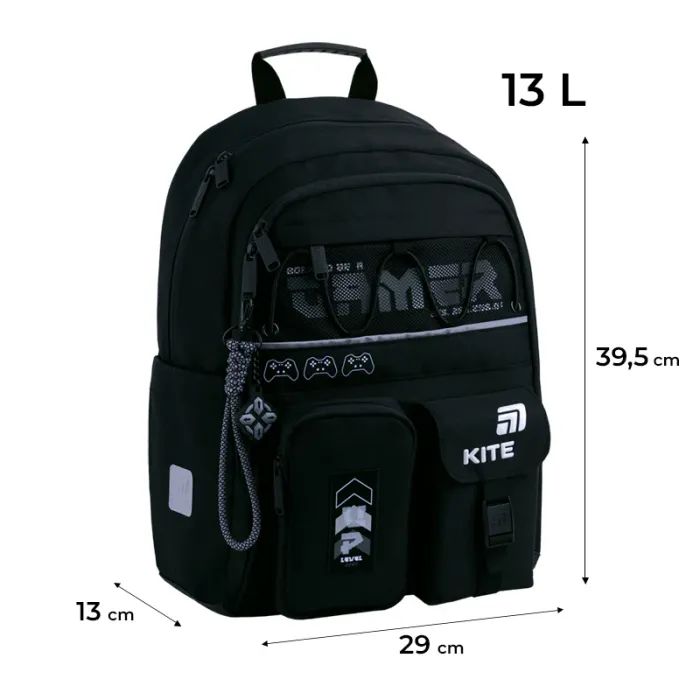 Рюкзак шкільний Kite Education 584 Gamer (K26-584M-5) зображення 12