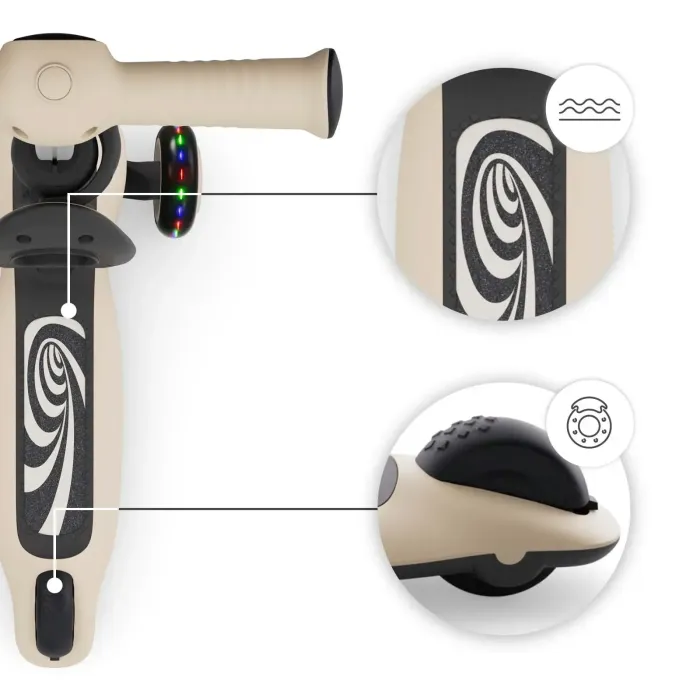 Самокат Kinderkraft Halley 2 Stone White (KRHALL02WHT0000) (5902533930166) изображение 7