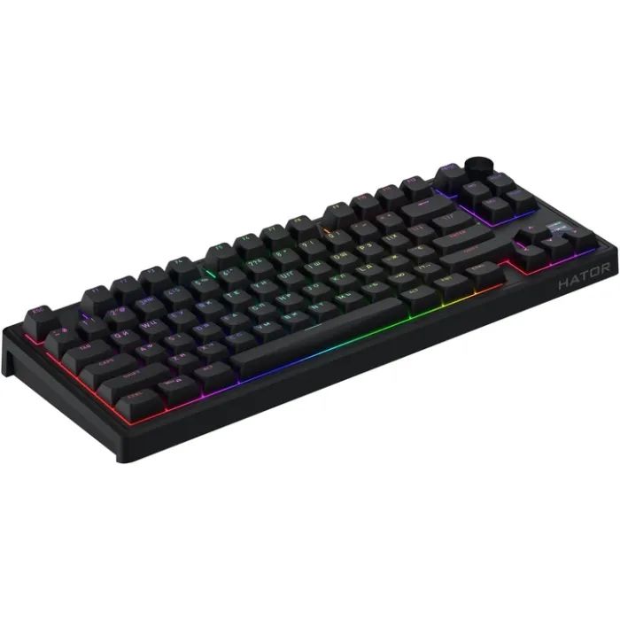 Клавиатура Hator Skyfall 80 PRO Aurum Vanila Silent RGB Wireless/Bluetooth/USB UA Black (HTK4181UA) изображение 3