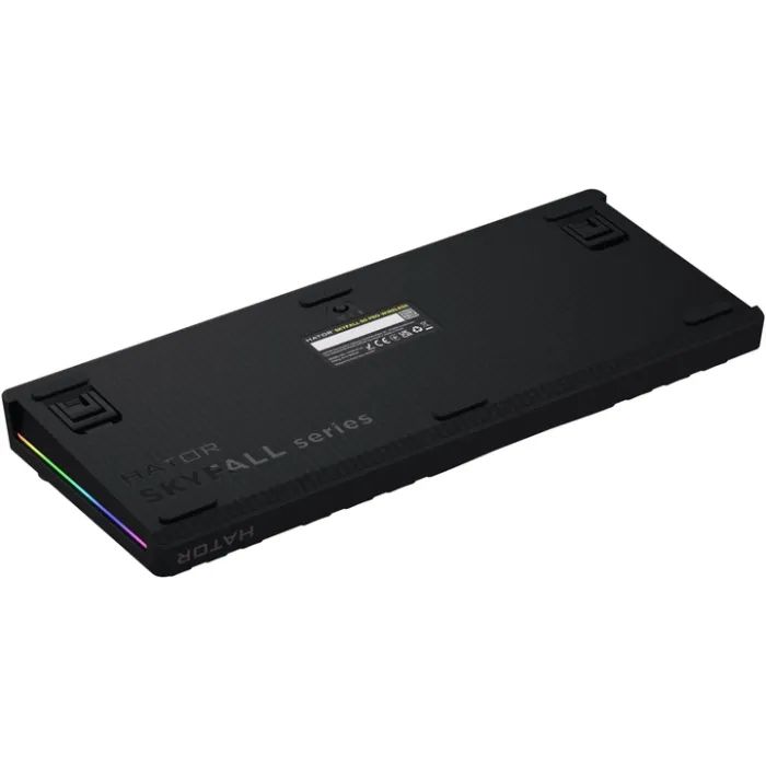 Клавиатура Hator Skyfall 80 PRO Aurum Vanila Silent RGB Wireless/Bluetooth/USB UA Black (HTK4181UA) изображение 5