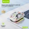 Мишка BAVIN G-K-992 RGB Wireless/Bluetooth White (G-K-992-WH) зображення 2