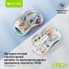 Мишка BAVIN G-K-992 RGB Wireless/Bluetooth White (G-K-992-WH) зображення 3