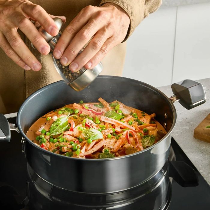 Сотейник Tefal Excellence+, з кришкою, 26см, чорний (E3337145) изображение 3
