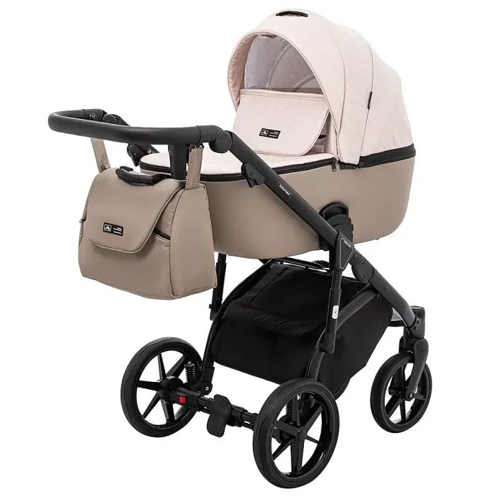 Коляска Adamex 2 в 1 Nola PS-160 бежевий / капучино (681066) изображение 2