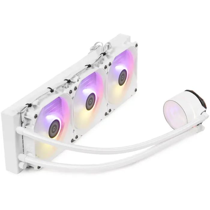 Система жидкостного охлаждения Qube ZT-360 white изображение 3