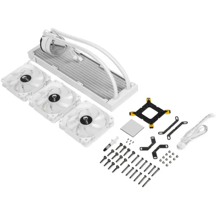 Система жидкостного охлаждения Qube ZT-360 white изображение 6