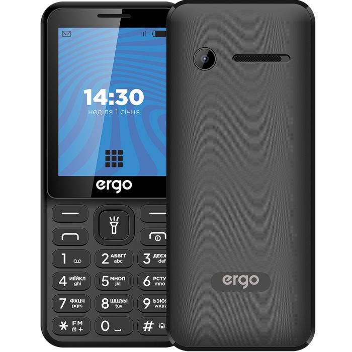 Мобильный телефон Ergo E284 Black