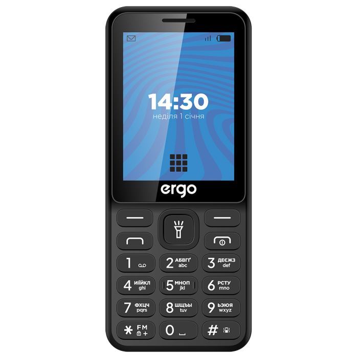 Мобильный телефон Ergo E284 Black изображение 2