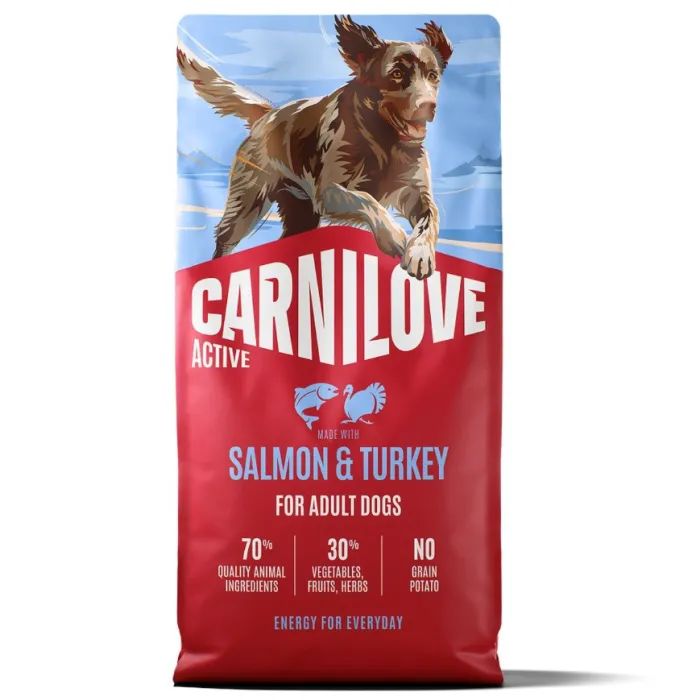Сухой корм для собак Carnilove Active Salmon & Turkey 4 кг (8595602581245)