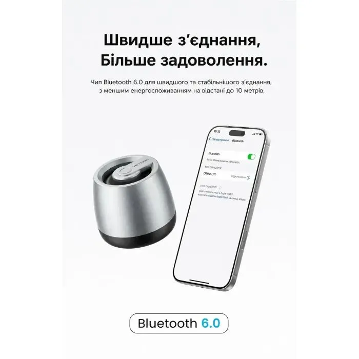 Акустическая система Vention Omni O11 Desktop Bluetooth Silver (NDCI0) изображение 9