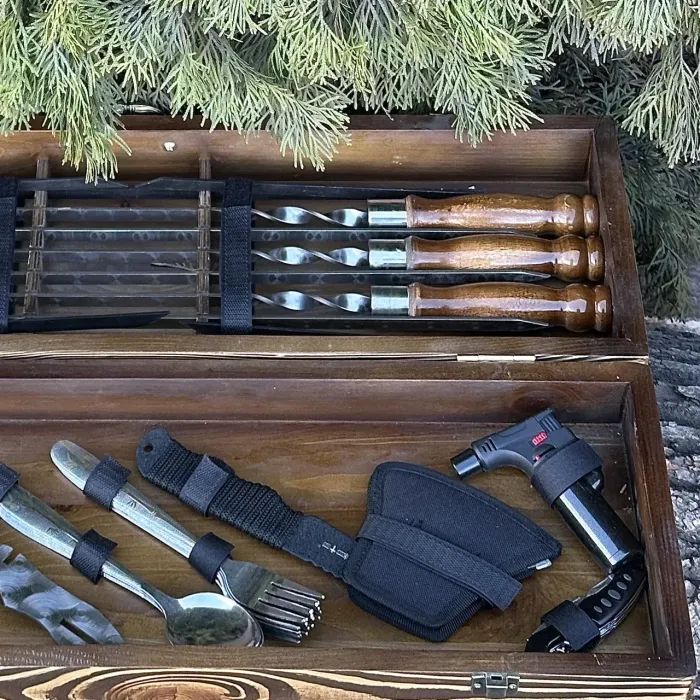 Набор для барбекю Metalzavod Гетьман темний (PN-Getman-DK) изображение 7