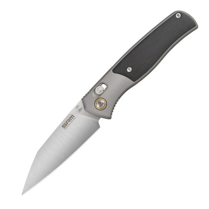 Нож SRM Medal 259L-AG, Brown Wood, Black Stonewash (259L-AG) изображение 5