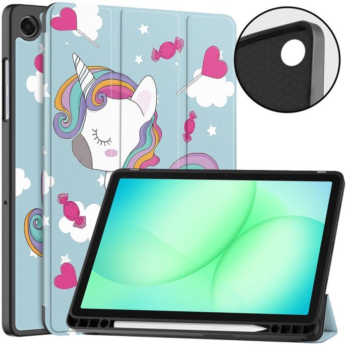 Чехол для планшета BeCover Flexible TPU Mate Samsung Galaxy Tab A11 SM-X133/X135 8.7" Purple (715588)