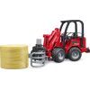 Масштабная модель автомобиля Bruder Минипогрузчик Schaffer Compact 2630 (02192) изображение 2