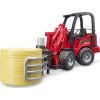 Масштабная модель автомобиля Bruder Минипогрузчик Schaffer Compact 2630 (02192) изображение 3