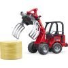 Масштабная модель автомобиля Bruder Минипогрузчик Schaffer Compact 2630 (02192) изображение 4