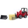 Масштабная модель автомобиля Bruder Минипогрузчик Schaffer Compact 2630 (02192) изображение 5