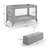 Детский манеж Kinderkraft Leody Up Grey (5902533930159) изображение 6